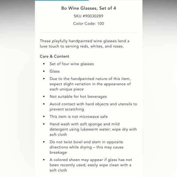 SPECIAL PRICING🔥Silver Bo Wine Glasses set of 4 - Picture 3 of 9